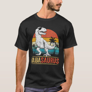 Camiseta Babasaurus T rex Dinosaur Funny Familia Baba Sauru