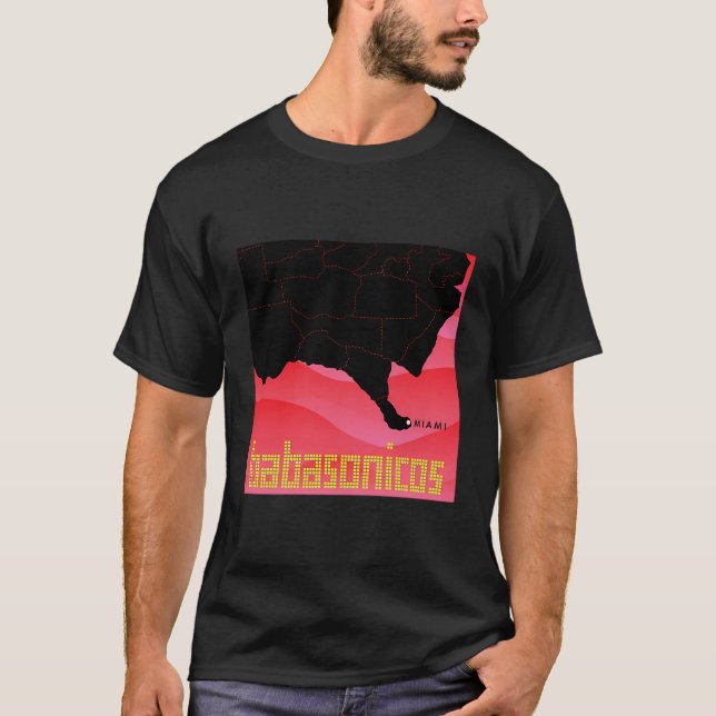 Camiseta Babasonicos Miami (Anverso)