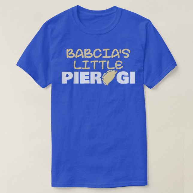Camiseta Babcia, la abuela del pequeño Pierogi, polaca (Diseño del anverso)
