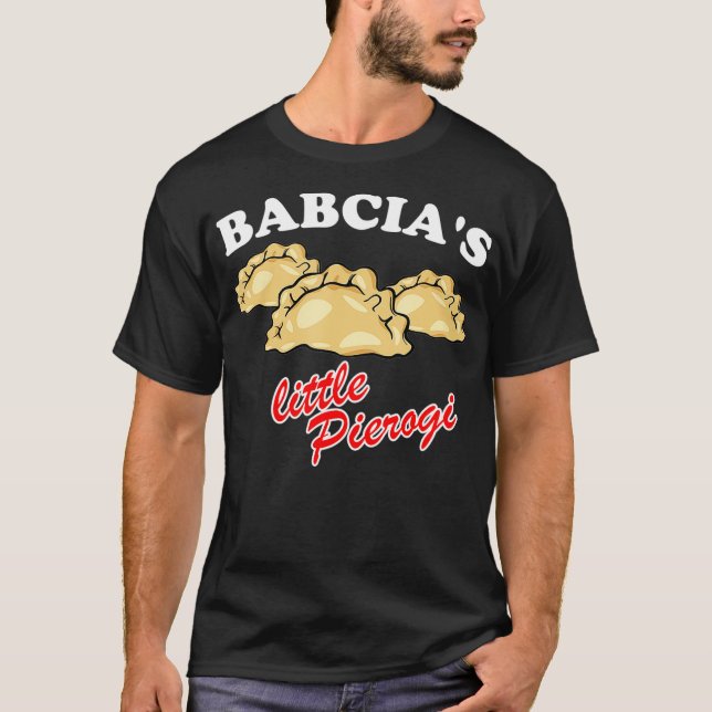 Camiseta Babcias Little Pierogi Polska (Anverso)
