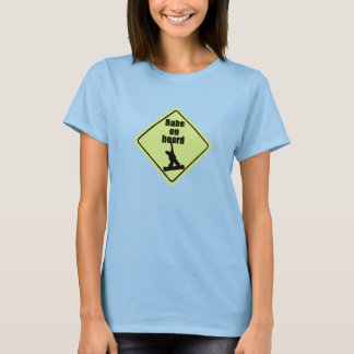 Camiseta babe a bordo
