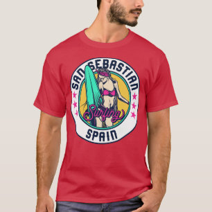 Camiseta Babe Badge San Sebastián España