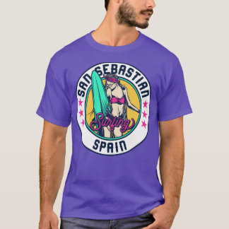 Camiseta Babe Badge San Sebastián España