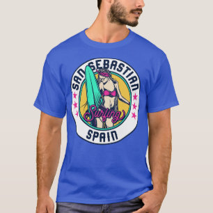 Camiseta Babe Badge San Sebastián España