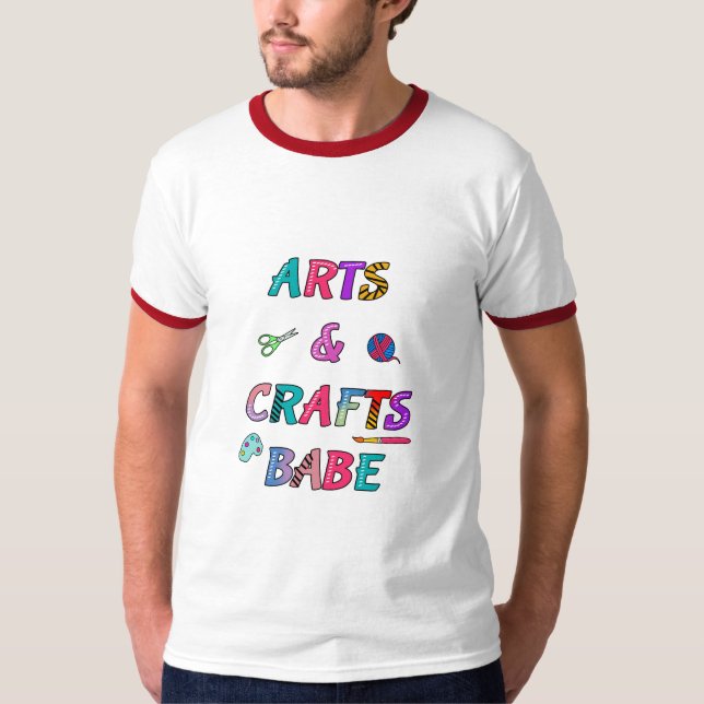Camiseta Babe de arte y artesanía (Anverso)