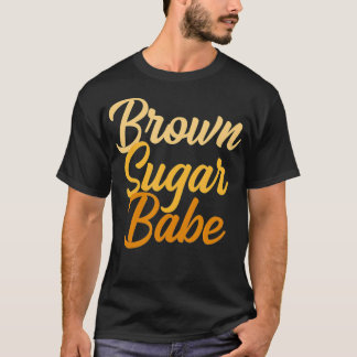 Camiseta Babe de azúcar marrón1