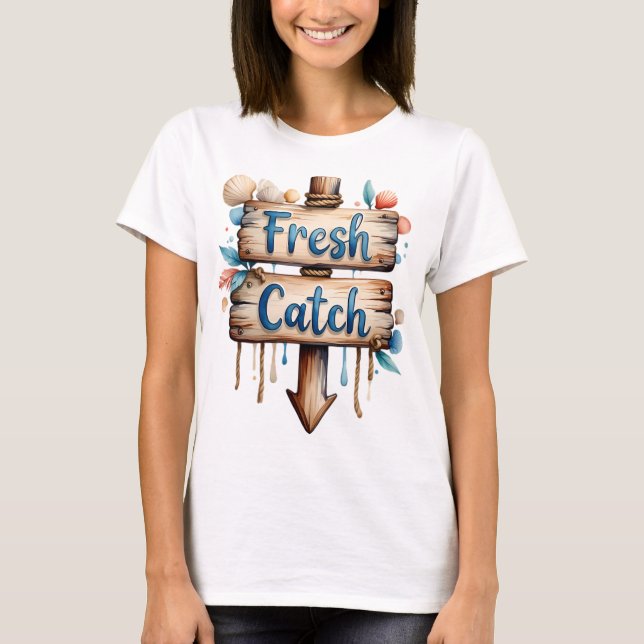 Camiseta Babe de captura fresca (Anverso)