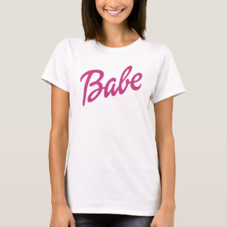 Camiseta Babe de rosa