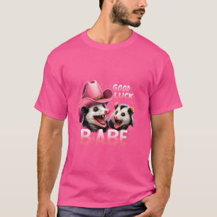 Camiseta Babe Racoon Opossum Racoon Meme Animal L