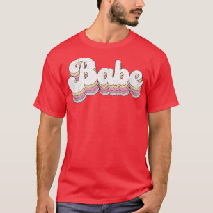 Camiseta Babe Retro Novia Cute Noviaria Bachelorette