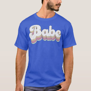 Camiseta Babe Retro Novia Cute Noviaria Bachelorette
