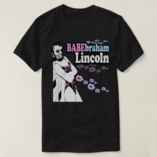 Camiseta Babebraham Lincoln (Diseño del anverso)