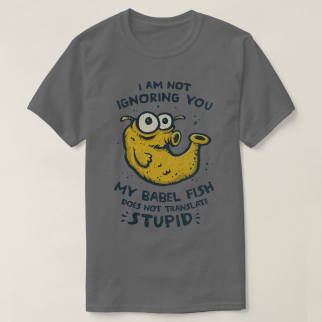 Camiseta Babel Fish (Diseño del anverso)