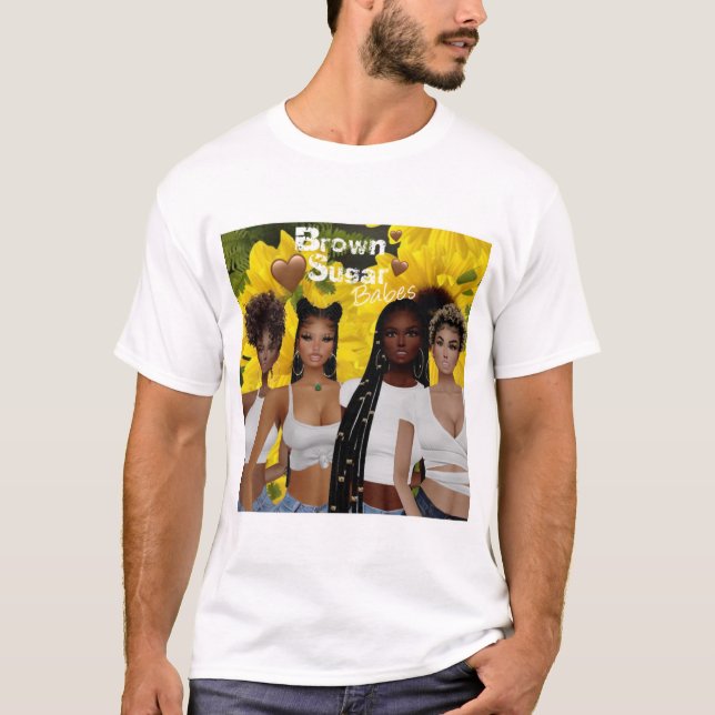 Camiseta Babes de azúcar marrón 9 (Anverso)