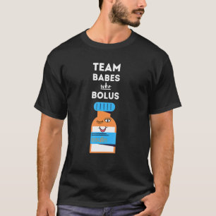 Camiseta Babes Who Bolus, Diabetes Tipo 1 2