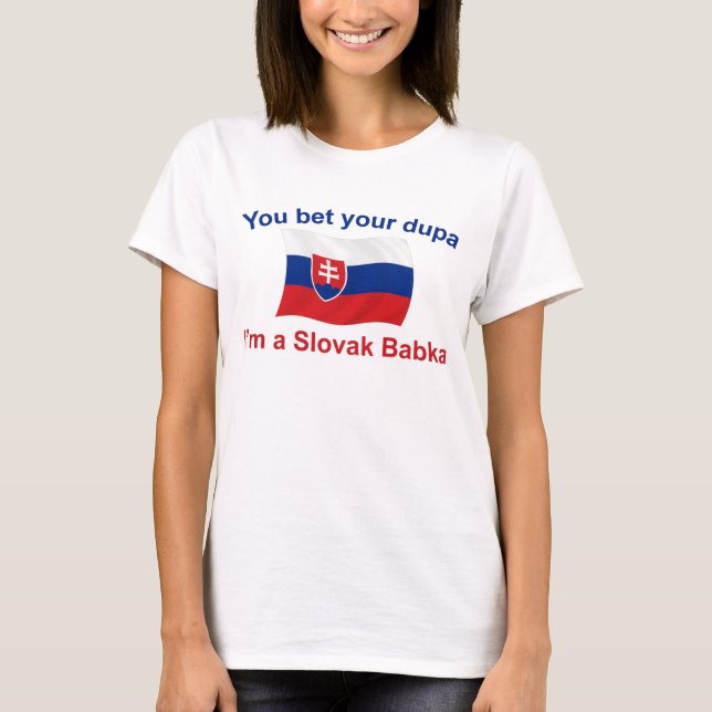 Camiseta Babka-Apuesta eslovaca su Dupa (Anverso)