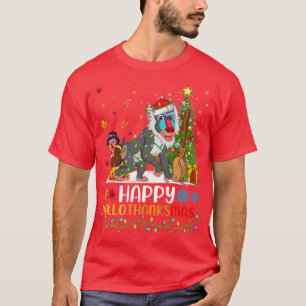 Camiseta Baboon Animal Lover Funny Happy Baboon HelloGracia