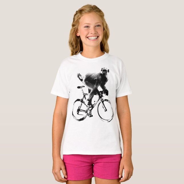 Camiseta Baboon Biker (Anverso completo)
