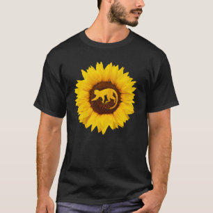 Camiseta Baboon Para Mujeres Hombres Mono Animal Girasol