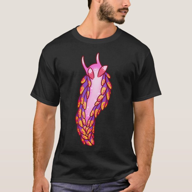 Camiseta Babosa de mar arcoíris (Anverso)