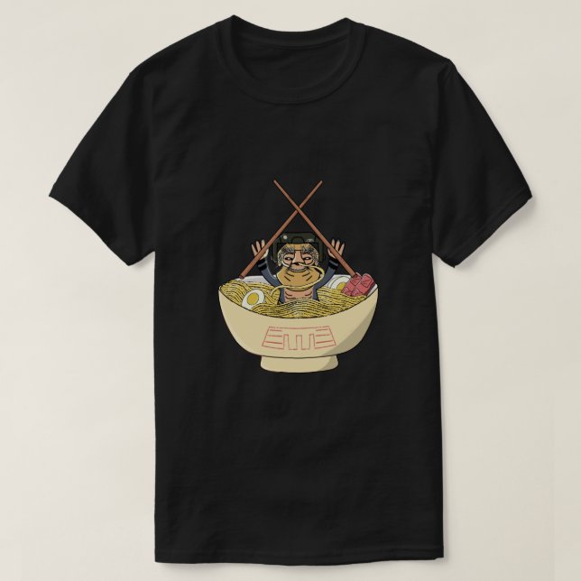 Camiseta Babu Frik Ramen  (Diseño del anverso)