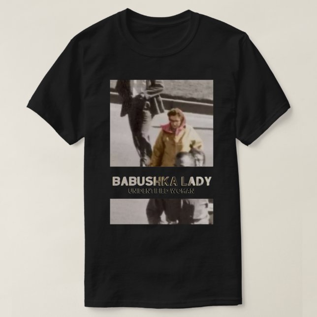 Camiseta Babushka Lady Mystery (Diseño del anverso)