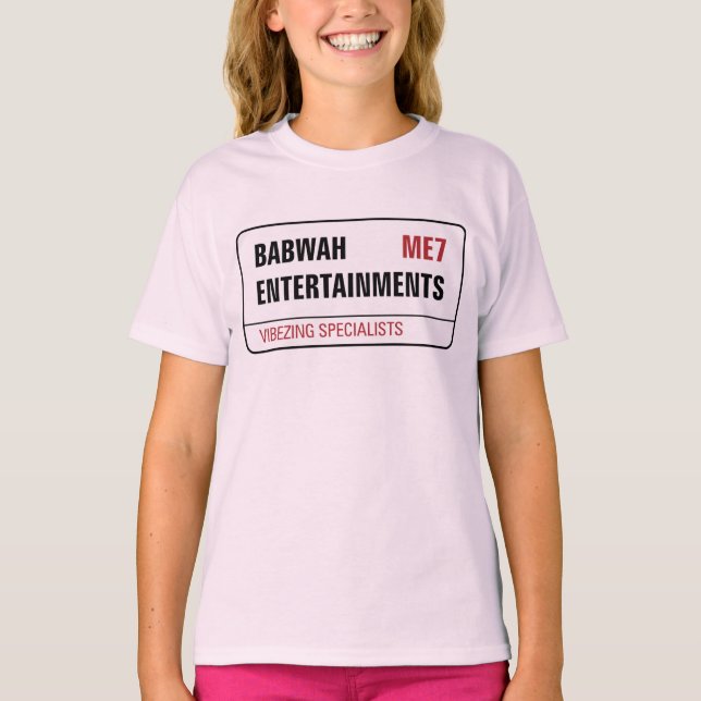 Camiseta Babwah Girls t-shirts (Anverso)