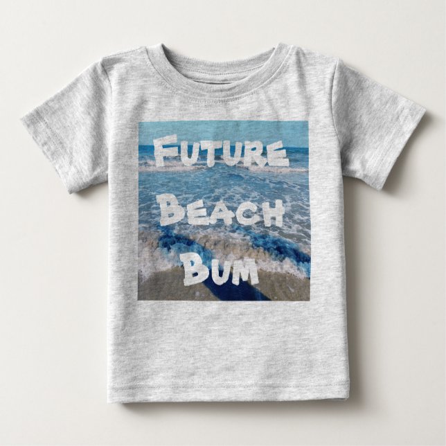 Camiseta Baby Beach Bum (Anverso)