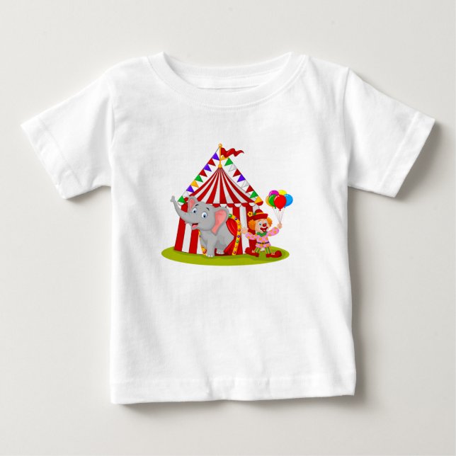 Camiseta Baby Circus Fine Jersey (Anverso)