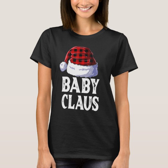 Camiseta Baby Claus Santa Hat Red Buffalo Navidades F (Anverso)