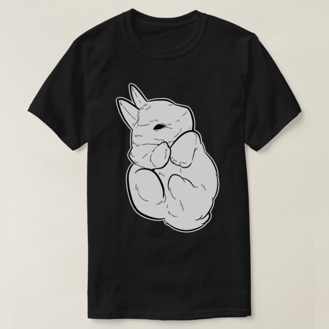 Camiseta Baby Cute Bunny Owner  (Diseño del anverso)