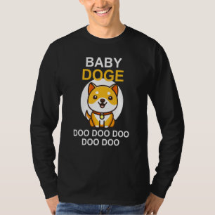 Camiseta Baby Doo Doo Doo Doo Cryptocurrency Shiba