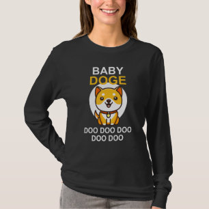 Camiseta Baby Doo Doo Doo Doo Cryptocurrency Shiba