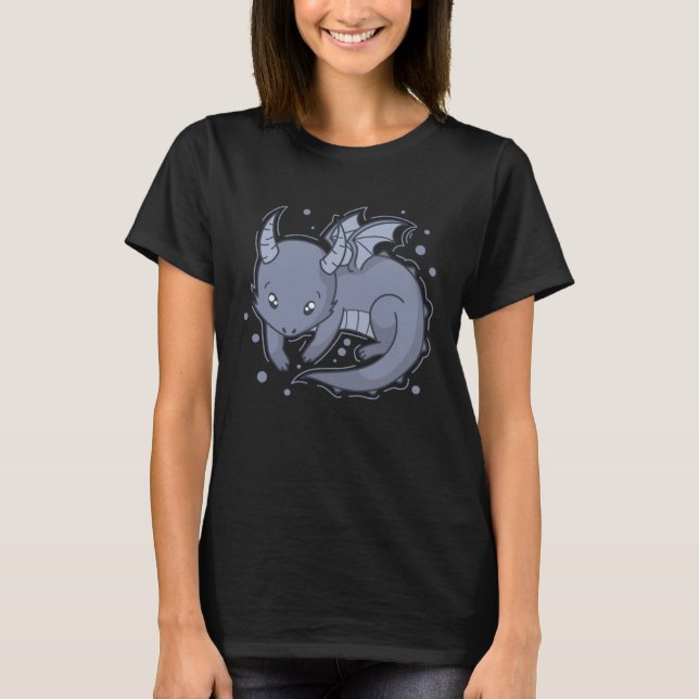 Camiseta Baby Dragon Fable Creature Fairy Tale Wings (Anverso)