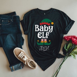 Camiseta Baby Elf Funny Elf Mateo Navidades Regalo