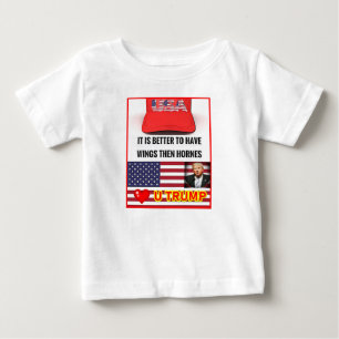 Camiseta Baby Fine Trump Jersey