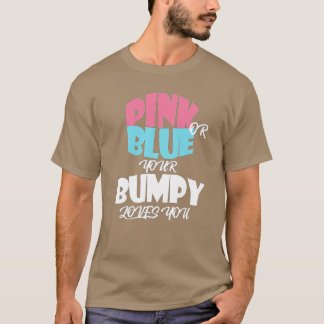 Camiseta Baby Gender Reveal for BUMPY  essentiel 