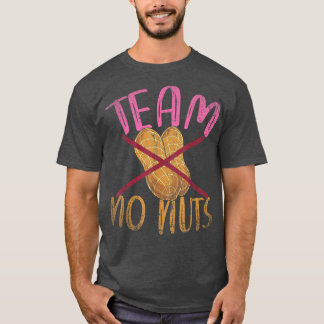 Camiseta Baby Gender Reveal Party Team No Nuts Funny Gender