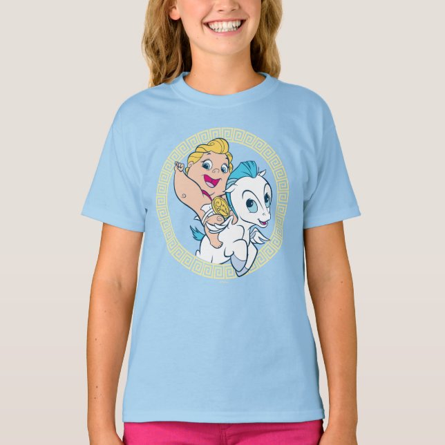 Camiseta Baby Hercules Riding Pegasus T-Shirt (Anverso)