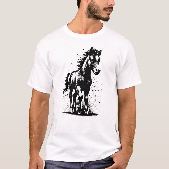 Camiseta Baby Horse (Anverso)