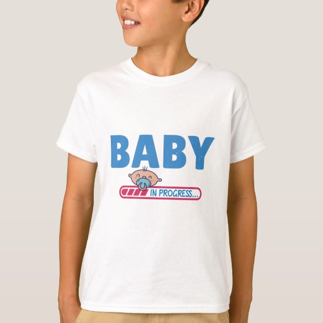 Camiseta Baby in progress (Anverso)