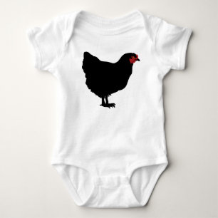 Camiseta BABY JERSEY BODYSUIT ROOSTER Y UN BESO