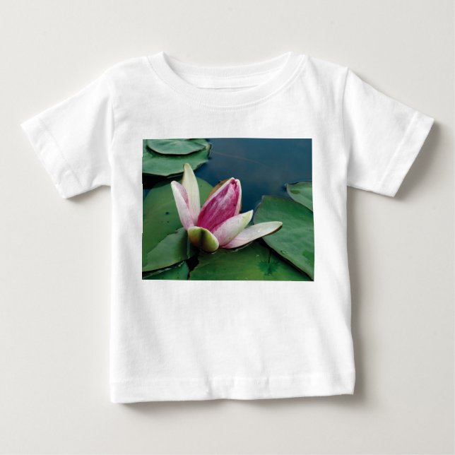 Camiseta Baby Jersey de Lotus Flower Blossom (Anverso)