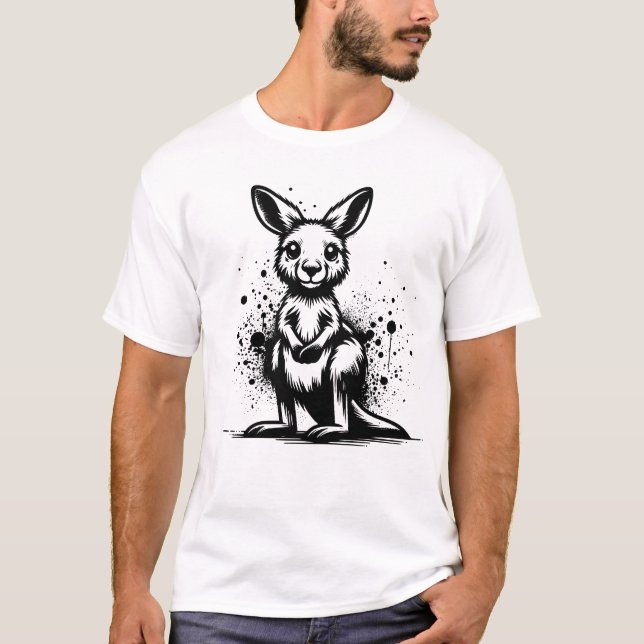 Camiseta Baby Kangaroo (Anverso)
