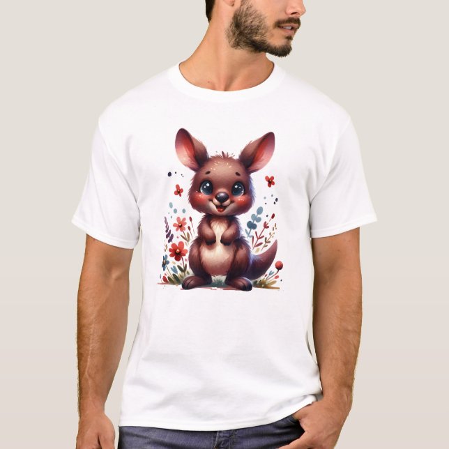 Camiseta Baby Kangaroo (Anverso)