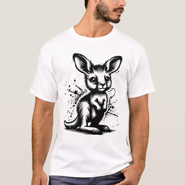Camiseta Baby Kangaroo (Anverso)
