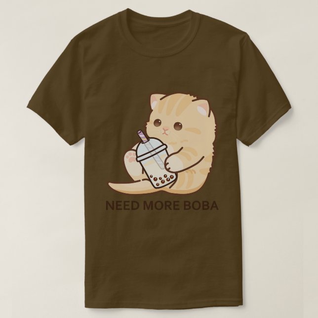 Camiseta Baby Kitten necesita más Boba (Diseño del anverso)
