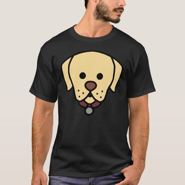 Camiseta Baby Lab Amarillo (Anverso)