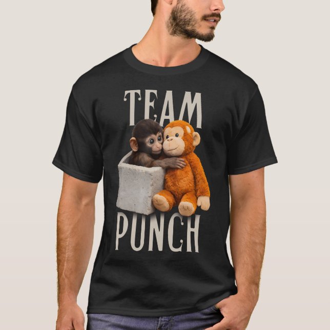 Camiseta Baby Monkey Punch Team (Anverso)