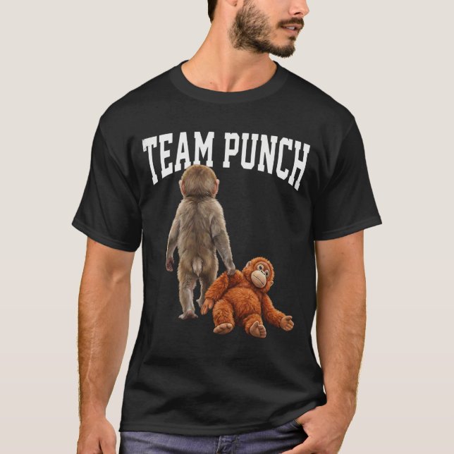 Camiseta Baby Monkey Team Punch (Anverso)